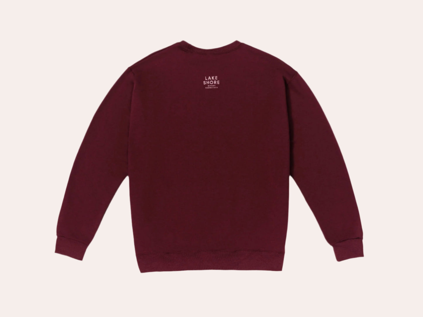 Classic Lake Shore Crewneck - Cardinal
