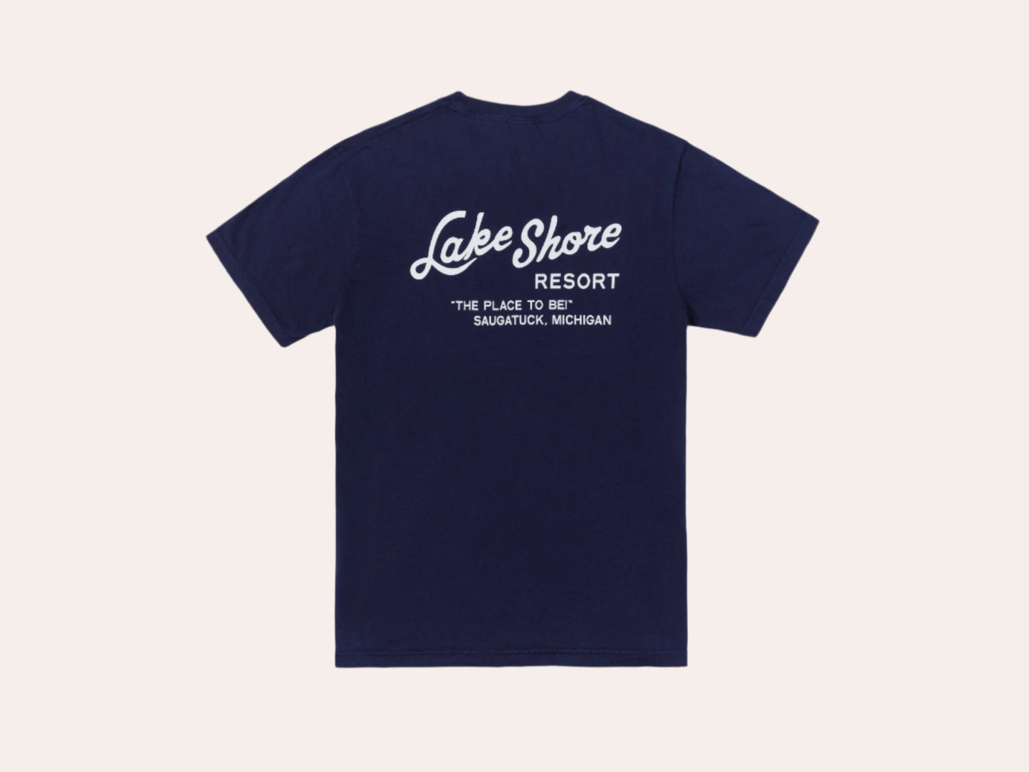 "Peace and Quiet" Vacation Tee - True Navy