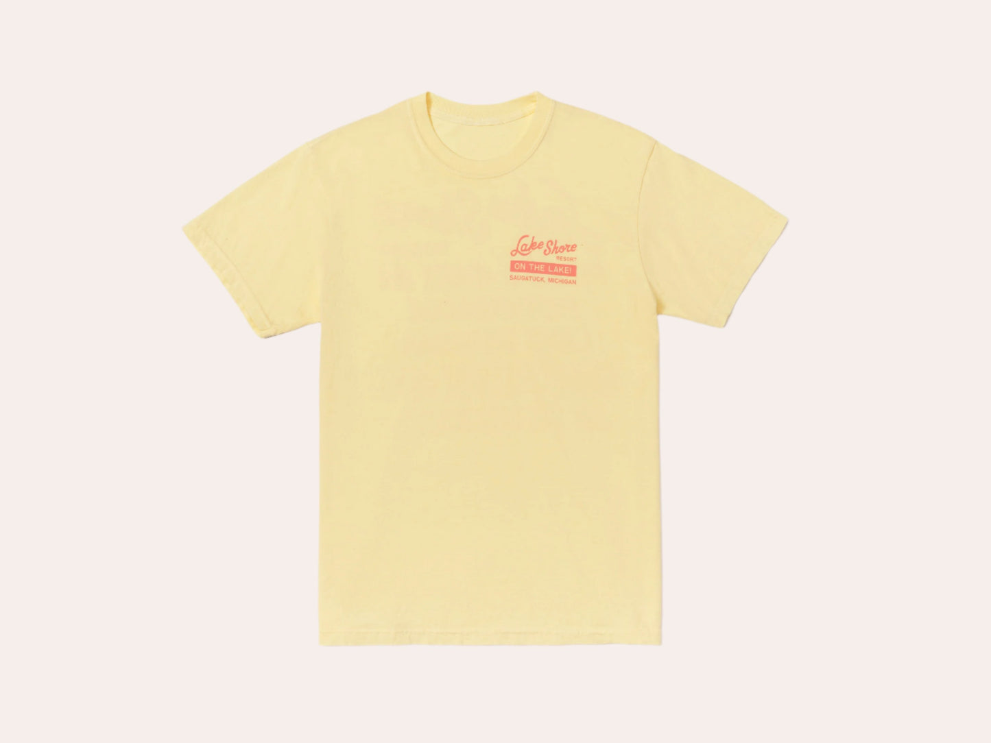 "On the Lake" Vacation Tee - Butter