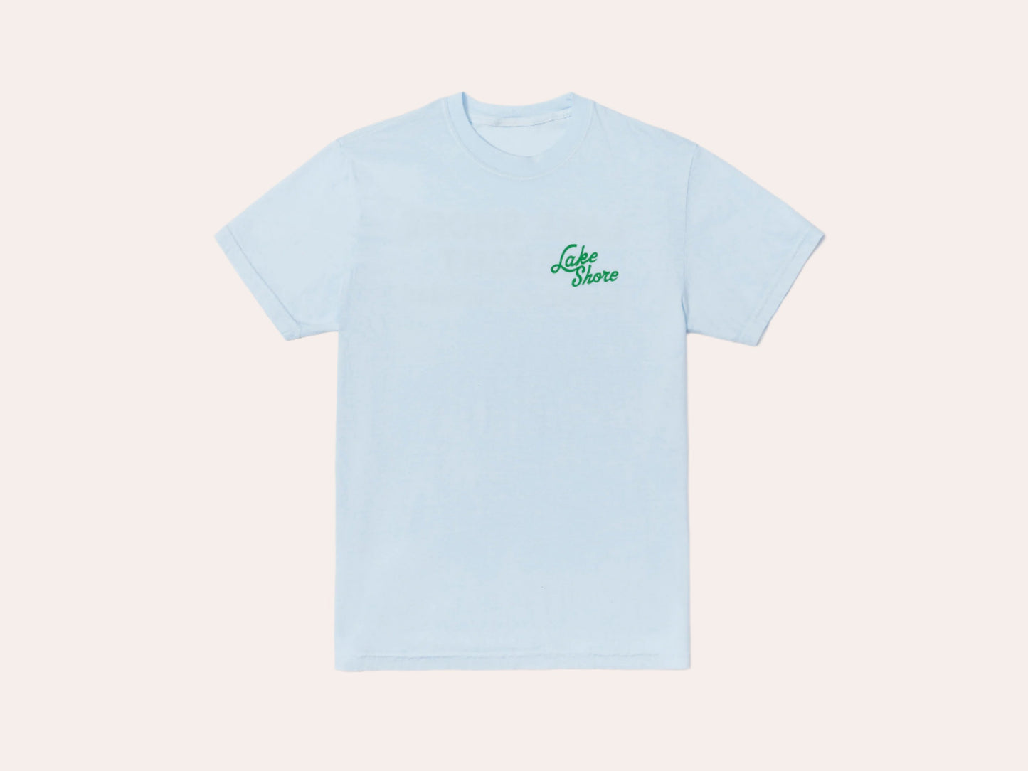 Classic Lake Shore Vacation Tee - Chambray
