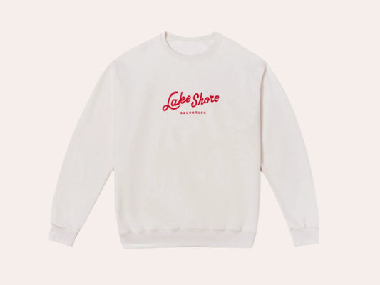Classic Lake Shore Crewneck - Sweet Cream Heather