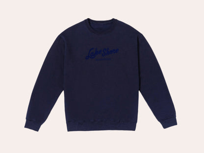 Classic Lake Shore Crewneck - Navy