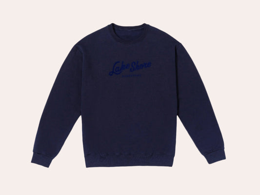 Classic Lake Shore Crewneck - Navy