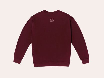 Classic Lake Shore Crewneck - Cardinal