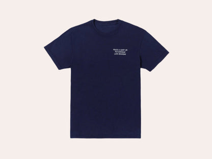 "Peace and Quiet" Vacation Tee - True Navy