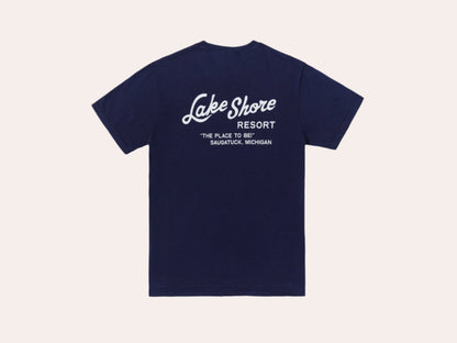 "Peace and Quiet" Vacation Tee - True Navy