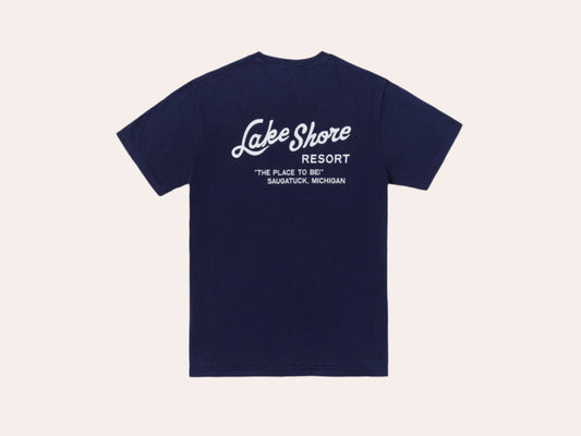 "Peace and Quiet" Vacation Tee - True Navy