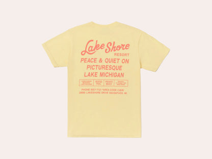 "On the Lake" Vacation Tee - Butter