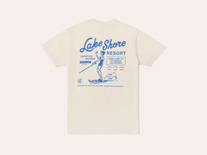 Waterski Vacation Tee - Ivory