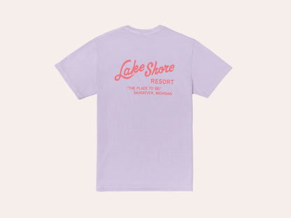 "Peace and Quiet" Vacation Tee - Orchid