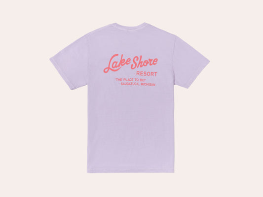 "Peace and Quiet" Vacation Tee - Orchid