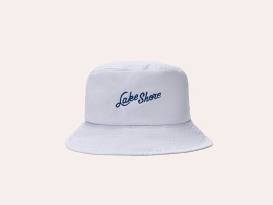 Lake Shore Bucket Hat - White